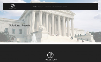 chaselaw.com screenshot