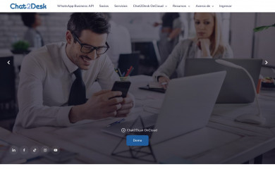 chat2desk.com.mx screenshot