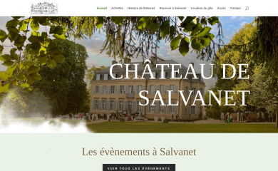 chateau-de-salvanet.fr screenshot