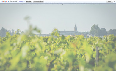 chateau-larosepourret.com screenshot