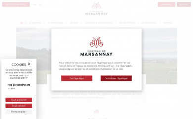 chateau-marsannay.com screenshot