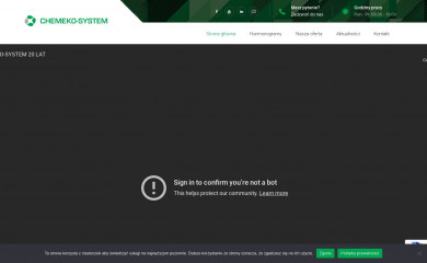 chemekosystem.pl screenshot