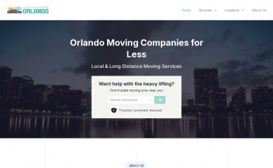 cheapmoversorlando.com screenshot