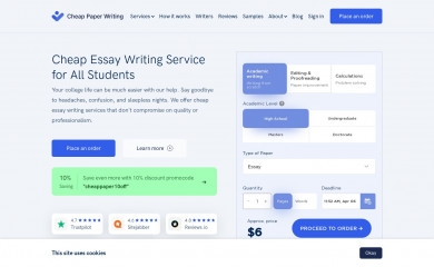 cheappaperwriting.com screenshot
