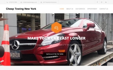 cheaptowingny.com screenshot