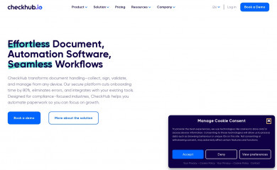 checkhub.io screenshot