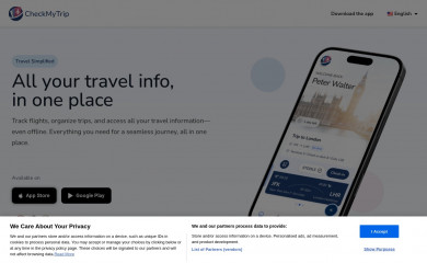 checkmytrip.com screenshot