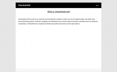 checkshield.net screenshot