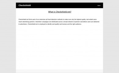 checkshield.net screenshot