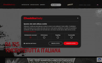 chedditeitaly.it screenshot