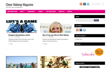 cheermakeupblog.com screenshot