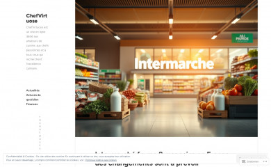 chefvirtuose.fr screenshot