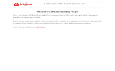 chefgordonramsayrecipe.com screenshot