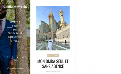 cheikhmyworld.com screenshot