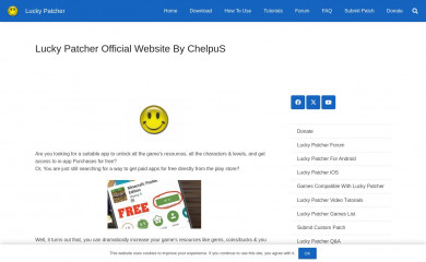 chelpus.com screenshot