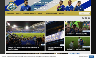 chelseacroatia.com screenshot