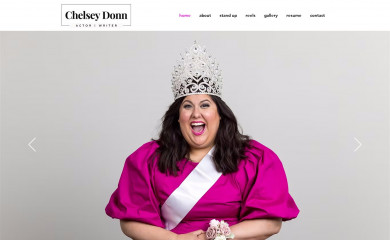 chelseydonn.com screenshot