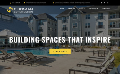 chermanconstruction.com screenshot