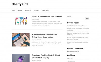 cherrygrrl.com screenshot