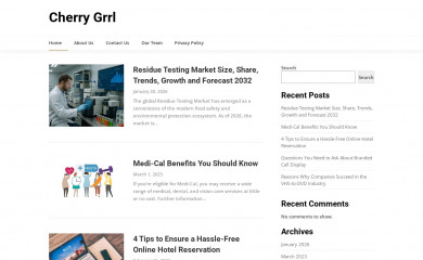cherrygrrl.com screenshot