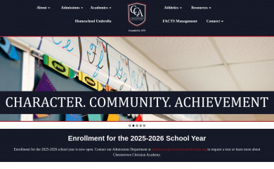 chestertownchristian.org screenshot