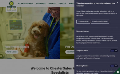 chestergates.org.uk screenshot