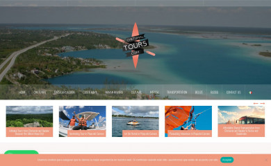 chetumaltours.com screenshot