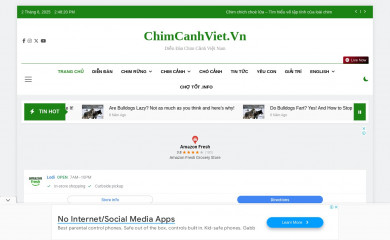 chimcanhviet.vn screenshot