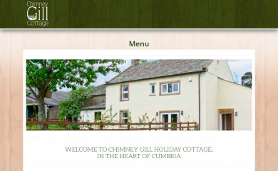 chimneygillcottage.co.uk screenshot
