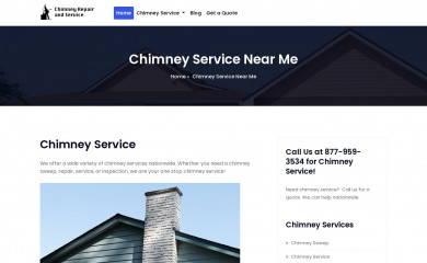 chimneyrepairandservice.com screenshot