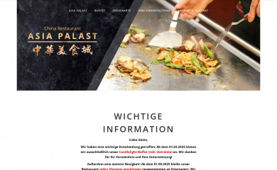 chinarestaurant-asiapalast.de screenshot