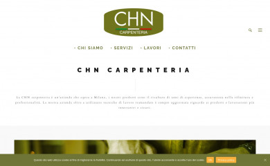 chinellicarpenteria.com screenshot