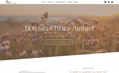 chiaraambiel.it screenshot