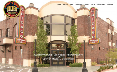 chicagobrewinglv.com screenshot
