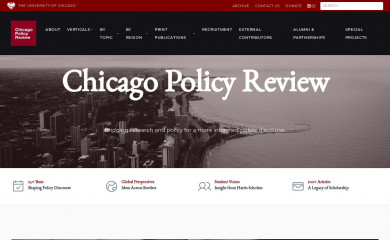 chicagopolicyreview.org screenshot