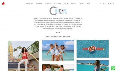 chicasproductions.com screenshot