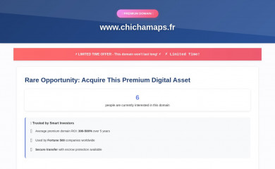 chichamaps.fr screenshot