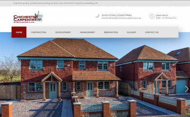 chichestercarpentry.co.uk screenshot