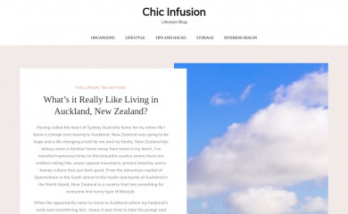 chicinfusion.com.au screenshot