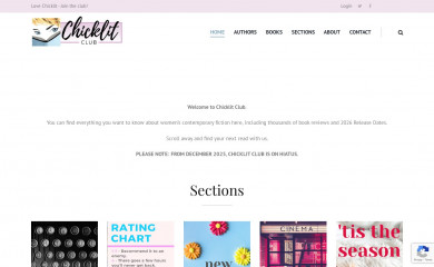 chicklitclub.com screenshot