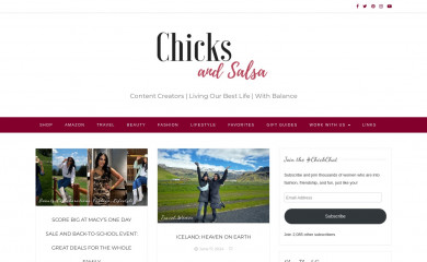chicksandsalsa.com screenshot