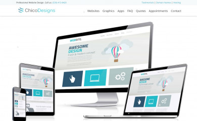 chicodesigns.com screenshot