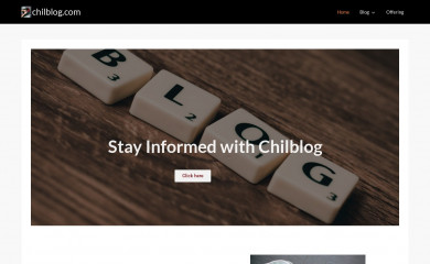 chilblog.com screenshot