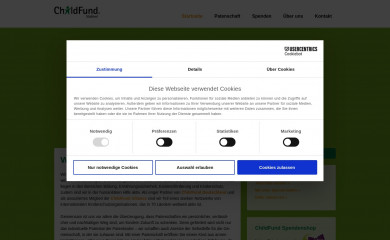 childfund.it screenshot