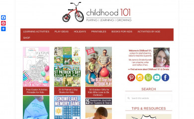 childhood101.com screenshot