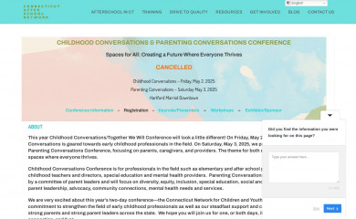 childhoodconversations.com screenshot