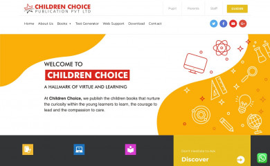 childrenchoice.in screenshot