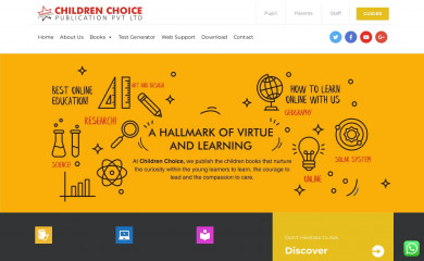 childrenchoice.in screenshot