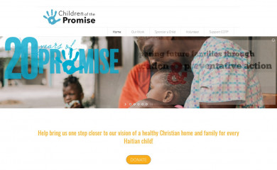 childrenofthepromise.org screenshot