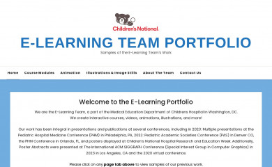 childrensmedicaleducation.org screenshot